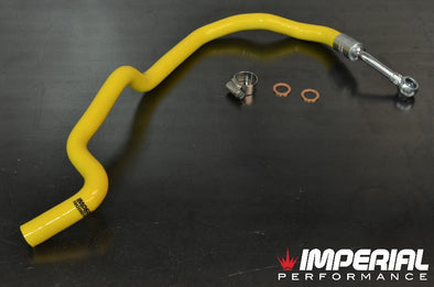 Z20LET turbo coolant feed hose - YELLOW