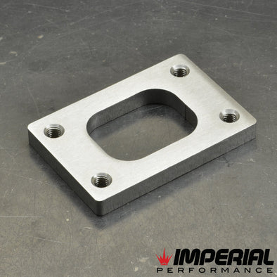 T2 turbo flange - Stainless Steel - TAPPED