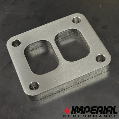 T4 Twin Scroll Turbo Flange - Stainless Steel