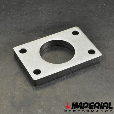 T2 turbo flange - Stainless Steel - CIRCULAR BORE - TAPPED