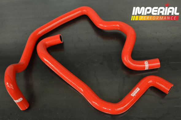 Astra G / Zafira A - Aux Water Pump Hoses - Z20LET - RED