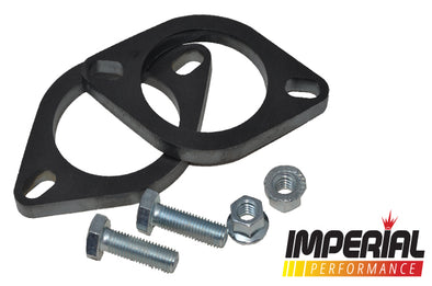 2.5 inch / 63mm Exhaust Flanges PAIR - Mild Steel