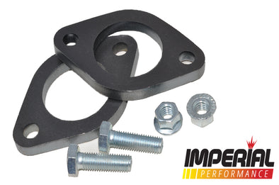 2 inch / 51mm Exhaust Flanges PAIR - Mild Steel
