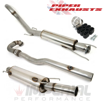 Astra G GSI/SRI Turbo - Piper 3" Turbo back exhaust - FULL SYSTEM