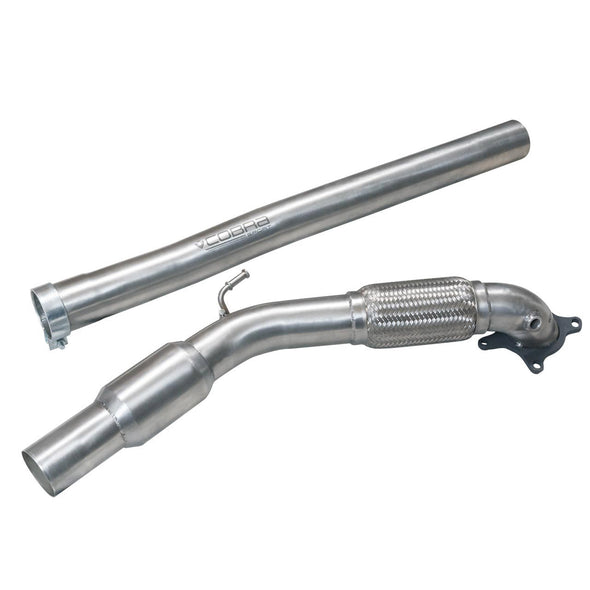 Audi TT (Mk2) 1.8/2.0 TFSI (2WD) 2011-14 Front Downpipe Sports Cat / De-Cat Performance Exhaust