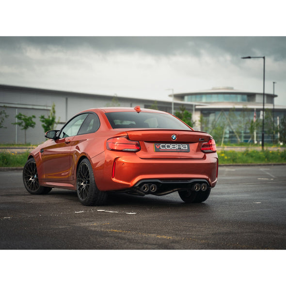 BMW M2 Competition Venom Race Rear Axle Back (Back Box Delete) Performance Exhaust
