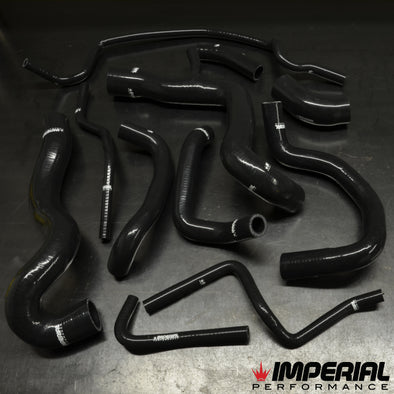 Z20LEH coolant hoses *FULL KIT* - BLACK