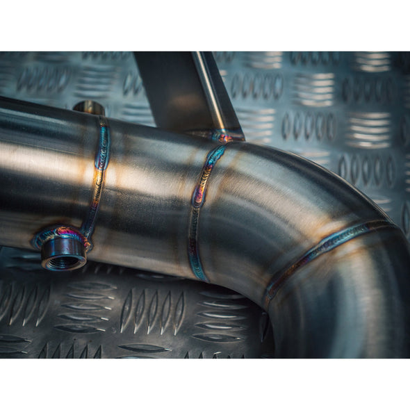 Mercedes-AMG A 45 S Front Downpipe Sports Cat / De-Cat Performance Exhaust
