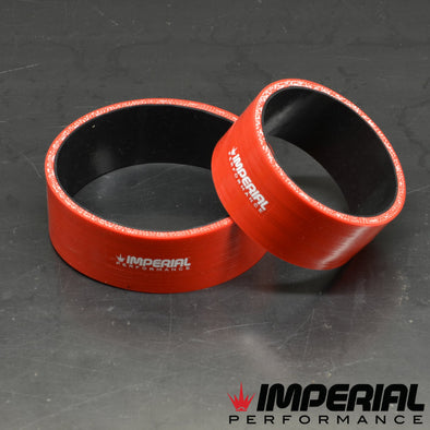 R53 Mini Cooper S - intercooler couplers - RED