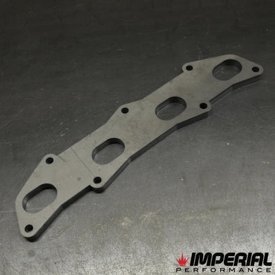 Saab B204 exhaust manifold flange - Mild Steel
