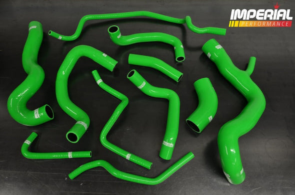 Z20LEH coolant hoses *FULL KIT* - GREEN