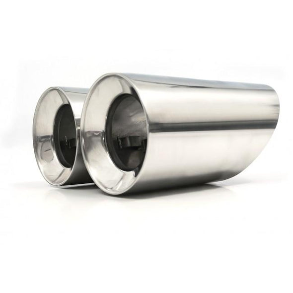 BMW 435i Exhaust Tailpipes - Larger 3.5" M Performance Tips - Replacement Slip-on OE Style