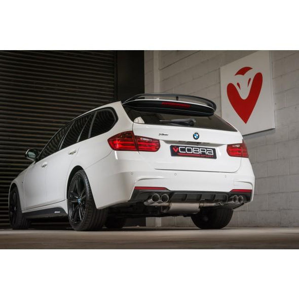 BMW 330D (F30/F31) Quad Exit M3 Style Exhaust Conversion