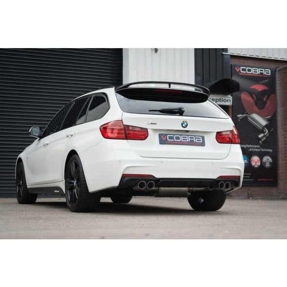 BMW 330D (F30/F31) Quad Exit M3 Style Exhaust Conversion