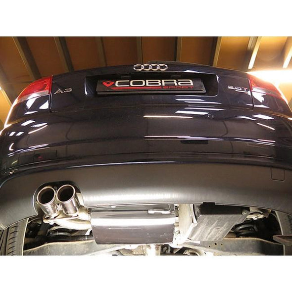 Audi A3 (8P) 2.0 TFSI Quattro (3 Door) Cat Back Performance Exhaust