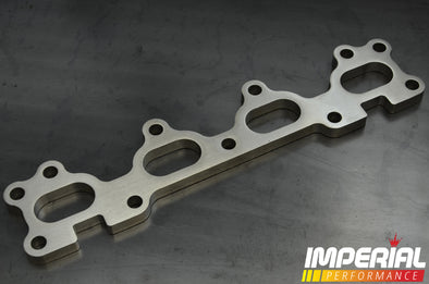 Mazda B6ZE 1.6 exhaust manifold flange - Stainless steel