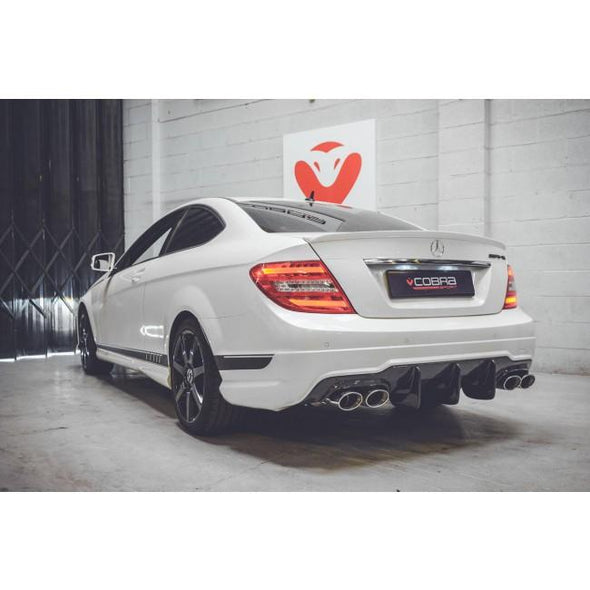 Mercedes W204 C180 (1.6 Litre Turbo Petrol) AMG Quad Performance Exhaust