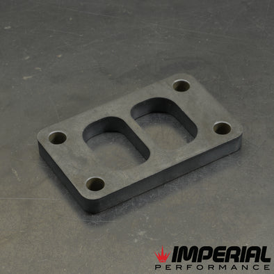 T3 Twin scroll Turbo Flange - Mild Steel