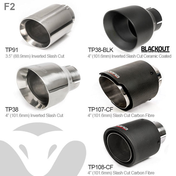 Mini (Mk3) JCW (F56 LCI) Facelift 3" GPF Back Performance Exhaust