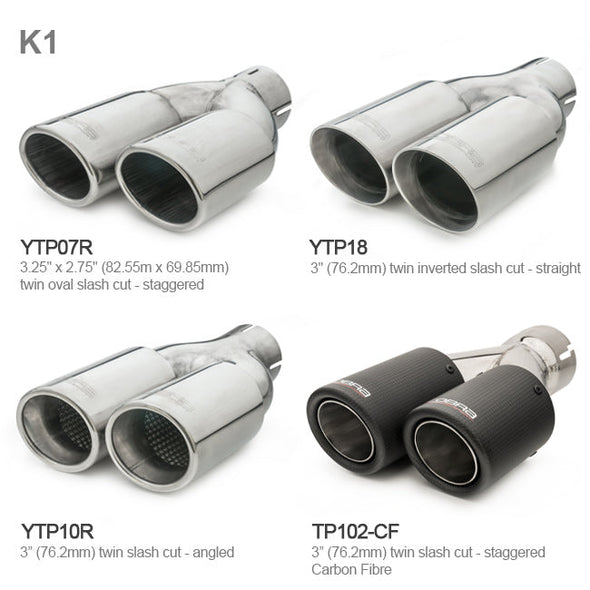 Citroen DS3 1.6 THP Cat Back Performance Exhaust