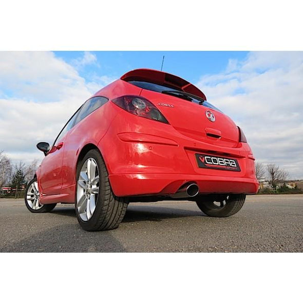 07 Corsa Rear Vauxhall Corsa D 1.2 & 1.4 (07-14) Rear Box Performance Exhaust ...